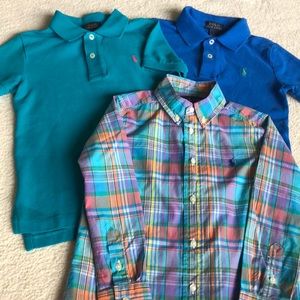 Boys Polo by Ralph Lauren Polos Size 5